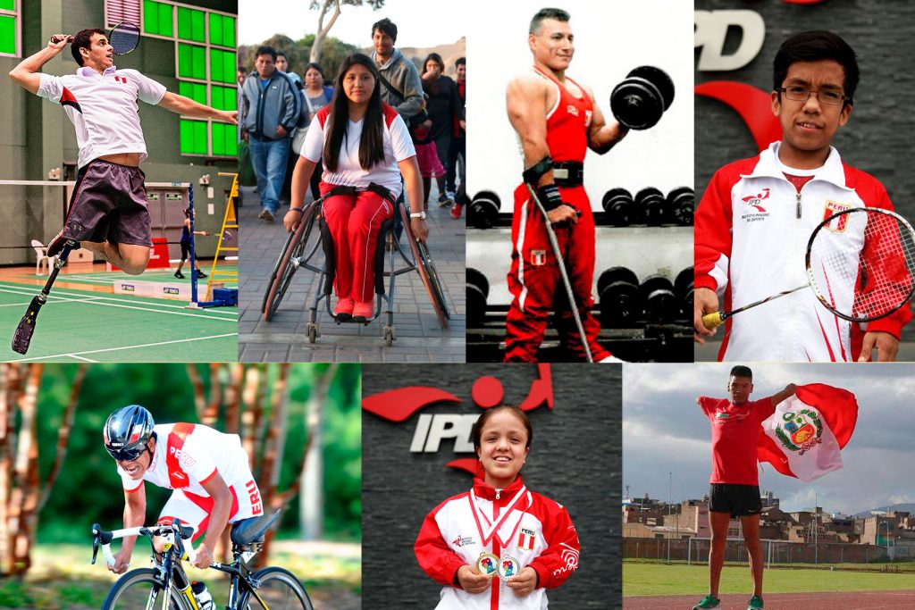Deportistas paralímpicos